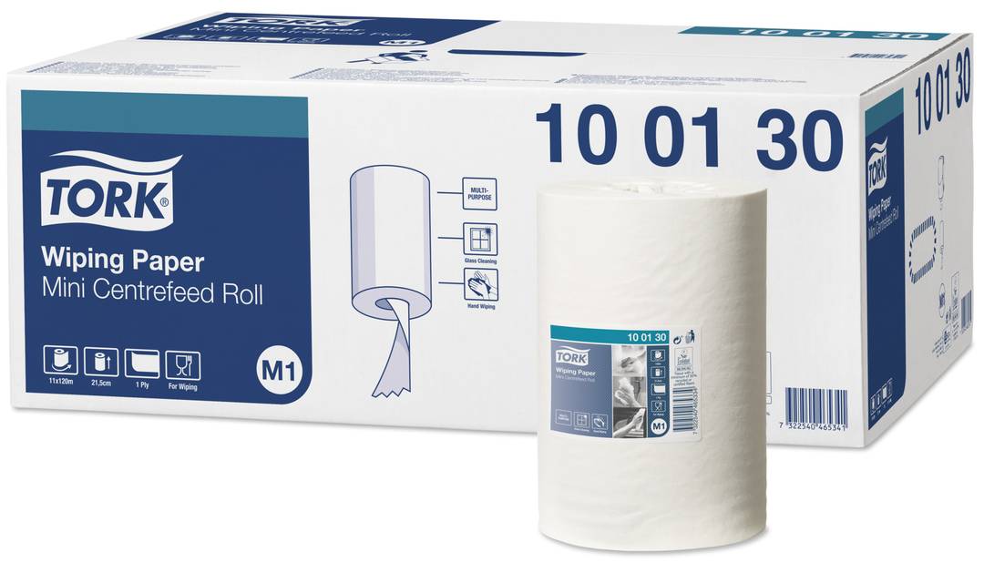 Tork rúlla advanced mini 1faldur hvítur pappír M1 - Vefverslun
